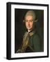 Portrait of the Playwright Alexander Andreyevich Volkov (1736-178), 1768-Carl Ludwig Johann Christineck-Framed Giclee Print