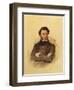 Portrait of the Poet Aleksandr Sergeevich Pushkin-Pyotr Fyodorovich Sokolov-Framed Giclee Print