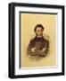 Portrait of the Poet Aleksandr Sergeevich Pushkin-Pyotr Fyodorovich Sokolov-Framed Giclee Print