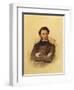 Portrait of the Poet Aleksandr Sergeevich Pushkin-Pyotr Fyodorovich Sokolov-Framed Giclee Print