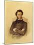 Portrait of the Poet Aleksandr Sergeevich Pushkin-Pyotr Fyodorovich Sokolov-Mounted Giclee Print