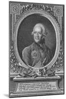 Portrait of the Poet Alexander Sumarokov (1717-177), Late 18th Century-James Walker-Mounted Giclee Print