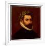 Portrait of the Poet Alonso De Ercilla Y Zuniga (1533-159), Between 1576 and 1578-El Greco-Framed Giclee Print