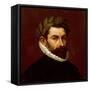 Portrait of the Poet Alonso Ercilla Y Zuniga-El Greco-Framed Stretched Canvas