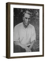 Portrait of the Poet and Writer Boris Pasternak (1890-196), 1950s-null-Framed Giclee Print