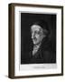 Portrait of the Poet and Writer Christoph Martin Wieland (1733-181), 19th Century-Moritz Steinla-Framed Giclee Print