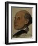 Portrait of the Poet Andrei Bely (1880-193), 1922-Nikolai Andreevich Andreev-Framed Giclee Print