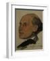 Portrait of the Poet Andrei Bely (1880-193), 1922-Nikolai Andreevich Andreev-Framed Giclee Print