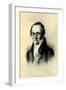 Portrait of the Poet Anton A. Delvig (1798-183)-Pyotr Fyodorovich Borel-Framed Giclee Print