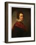 Portrait of the Poet Apollon Alexandrovich Maykov (1761-183), 1796-Johann-Baptist Lampi the Younger-Framed Giclee Print