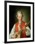 Portrait of the Poet Carl Mikael Bellman (1740-95) 1779-Per Krafft-Framed Giclee Print