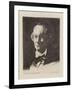 Portrait of the Poet Charles Baudelaire (1821-186)-Edouard Manet-Framed Giclee Print