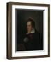 Portrait of the Poet Heinrich Heine (1797-185), 1831-Moritz Daniel Oppenheim-Framed Giclee Print