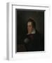 Portrait of the Poet Heinrich Heine (1797-185), 1831-Moritz Daniel Oppenheim-Framed Giclee Print