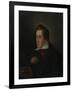 Portrait of the Poet Heinrich Heine (1797-185), 1831-Moritz Daniel Oppenheim-Framed Giclee Print