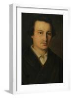 Portrait of the Poet Heinrich Heine (1797-185), 1843-Isidor Popper-Framed Giclee Print