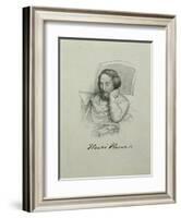 Portrait of the Poet Heinrich Heine (1797-185), 1851-Charles Gleyre-Framed Giclee Print