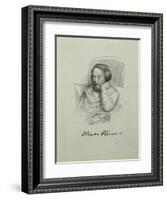 Portrait of the Poet Heinrich Heine (1797-185), 1851-Charles Gleyre-Framed Giclee Print