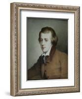 Portrait of the Poet Heinrich Heine (1797-185), Ca 1825-null-Framed Giclee Print