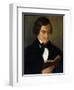 Portrait of the Poet Heinrich Heine, 1842-Amalia Keller-Framed Giclee Print