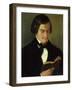 Portrait of the Poet Heinrich Heine-Amalia Keller-Framed Giclee Print