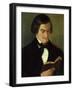 Portrait of the Poet Heinrich Heine-Amalia Keller-Framed Giclee Print