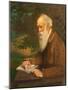 Portrait of the poet Henry Wadsworth Longfellow (1807-1882)-null-Mounted Giclee Print