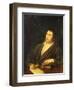 Portrait of the Poet Ivan A. Krylov, 1812-Roman Maximovich Volkov-Framed Giclee Print