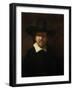 Portrait of the Poet Jeremias De Decker, 1666-Rembrandt van Rijn-Framed Giclee Print