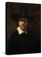 Portrait of the Poet Jeremias De Decker, 1666-Rembrandt van Rijn-Stretched Canvas