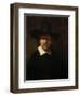 Portrait of the Poet Jeremias De Decker, 1666-Rembrandt van Rijn-Framed Giclee Print