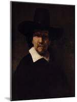 Portrait of the Poet Jeremias De Decker, C1666-Rembrandt van Rijn-Mounted Giclee Print