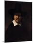 Portrait of the Poet Jeremias De Decker, C1666-Rembrandt van Rijn-Mounted Giclee Print