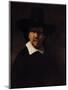 Portrait of the Poet Jeremias De Decker, C1666-Rembrandt van Rijn-Mounted Giclee Print