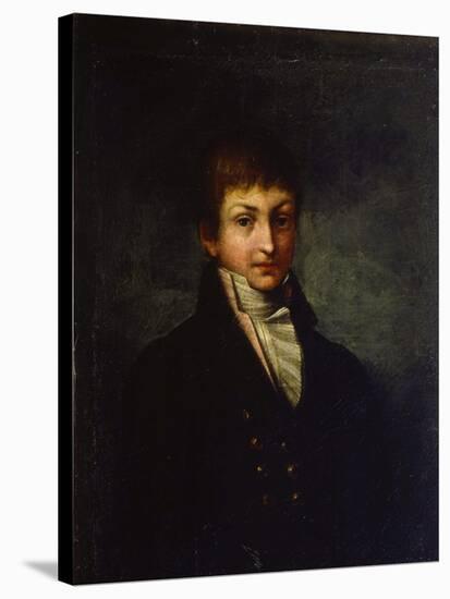 Portrait of the Poet Konstantin N Batyushkov, 1800S-null-Stretched Canvas