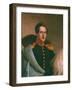 Portrait of the Poet Mikhail Lermontov (1814-184), 1834-Philipp Osipovich Budkin-Framed Giclee Print