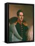 Portrait of the Poet Mikhail Lermontov (1814-184), 1834-Philipp Osipovich Budkin-Framed Stretched Canvas