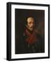 Portrait of the Poet Mikhail Lermontov (1814-184), 1854-1858-Nikolay Ivanovich Polivanov-Framed Giclee Print