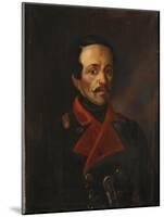 Portrait of the Poet Mikhail Lermontov (1814-184), 1854-1858-Nikolay Ivanovich Polivanov-Mounted Giclee Print