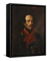 Portrait of the Poet Mikhail Lermontov (1814-184), 1854-1858-Nikolay Ivanovich Polivanov-Framed Stretched Canvas