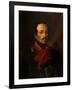 Portrait of the Poet Mikhail Lermontov (1814-1841)-Nikolay Ivanovich Polivanov-Framed Giclee Print