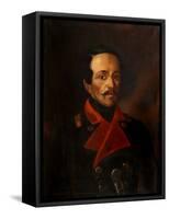 Portrait of the Poet Mikhail Lermontov (1814-1841)-Nikolay Ivanovich Polivanov-Framed Stretched Canvas