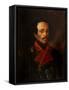 Portrait of the Poet Mikhail Lermontov (1814-1841)-Nikolay Ivanovich Polivanov-Framed Stretched Canvas