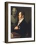 Portrait of the Poet Nikolay Gnedich (1784-183), 1839-Mikhail Prokopyevich Vishnevitsky-Framed Giclee Print