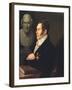 Portrait of the Poet Nikolay Gnedich (1784-183), 1839-Mikhail Prokopyevich Vishnevitsky-Framed Giclee Print