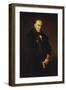 Portrait of the Poet Vasily Zhukovsky (1783-185), 1844-Ferdinand Theodor Hildebrandt-Framed Giclee Print