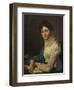 Portrait of the Poetess Anna Bunina (1774-182), 1825-Mikhail Prokopyevich Vishnevitsky-Framed Giclee Print