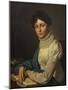 Portrait of the Poetess Anna Bunina (1774-182), 1825-Mikhail Prokopyevich Vishnevitsky-Mounted Giclee Print