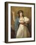 Portrait of the Poetess Teresa Bandettini-Landucci (1763-183)-Angelika Kauffmann-Framed Giclee Print