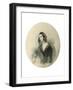 Portrait of the Poetess Yevdokiya Rostopchina, (1811-185), 1846-Pyotr Fyodorovich Sokolov-Framed Giclee Print